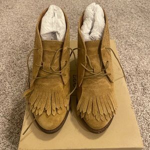 Madewell fringe bootie size 8